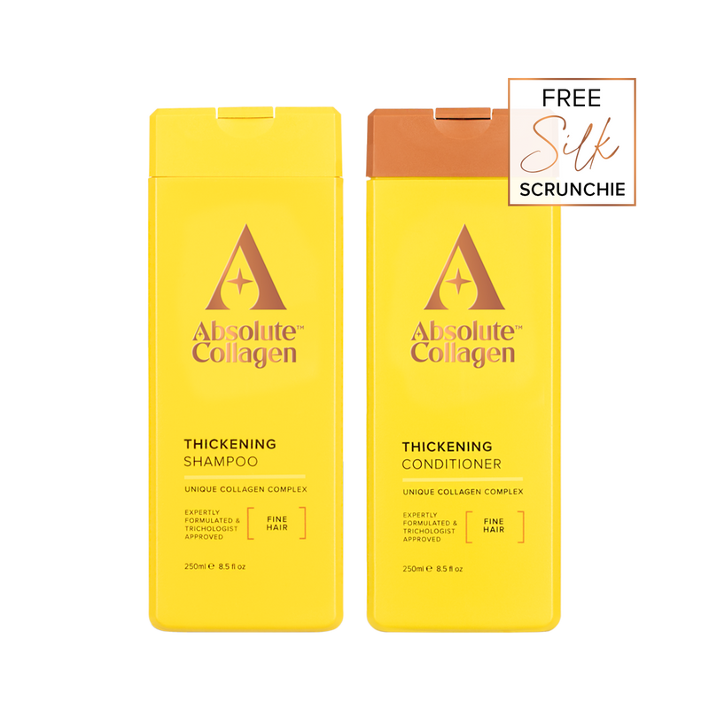 Collagen Complex Hair Thickening Shampoo & Conditioner Duo, 2x250ml