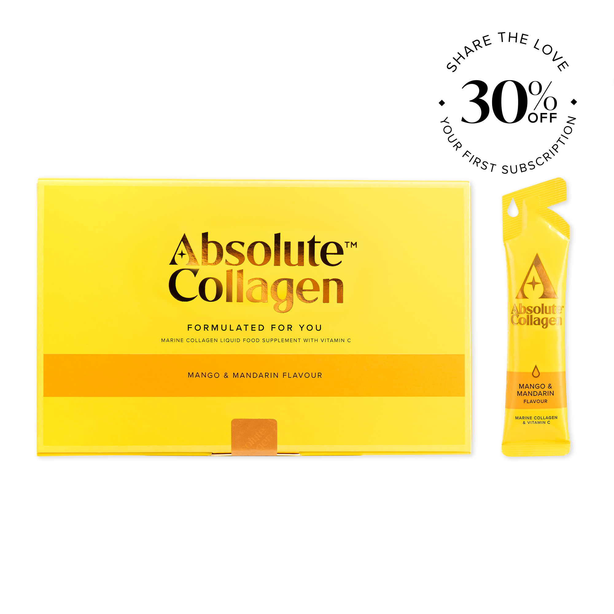 Marine Liquid Collagen Supplement Drink For Women, 14x10ml Sachets